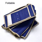 10-Tier Foldable Multipurpose Storage Rack – Collapsible Fabric Wardrobe Organizer - Closeup Embroidery by Nari Haa...