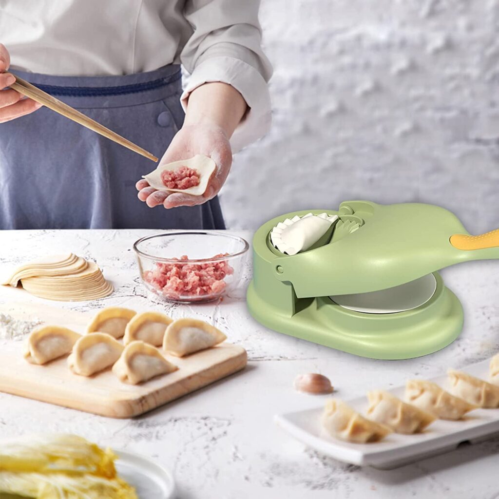 2-in-1 dumpling press mould for gujiya