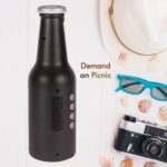 Bottle-Shaped Wireless Bluetooth Speaker with FM, USB & AUX Support - Sleeve Design by Nari Haat, Indian ethnic wear,...