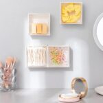 4037Adhesive Wall Mounted Flip Storage Box Holder Small Object Storage Case ( 1 pcs ) - Image 9