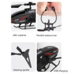 Remote Control Helicopter USB Chargeable Cable for Boy and Girl Children (Pack of 1) - Full Detail by Nari Haat, Indi...