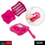 Plastic Handheld Carpet Roller Brush Cleaning with Dust Crumb Collector, Wet - With Dupatta by Nari Haat, Indian ethn...