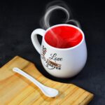 Multi design coffee Mug With Spoon and box packing.Tea ,Coffee Mugs  (1 Pc / Mix Color) - Full Detail by Nari Haat, I...