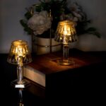 2in1 Transparent Mini Crystal Table Lamp with Reflection Light - Full Detail by Nari Haat, Indian ethnic wear, women ...