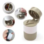 4-in-1 Medicine Cutter, Crusher, Storage Box for Pills - Image 4