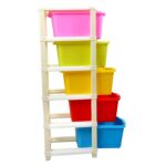 Multipurpose Modular Drawer Organizer Storage Box - 5 Layers - Neckline Detail by Nari Haat, Indian ethnic wear, wome...