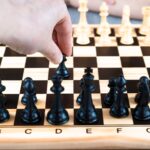 Magnetic Chess Board 5×5 inch with Folding Set for Kids & Adults - Back View by Nari Haat, Indian ethnic wear, women...