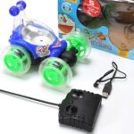Rechargeable 360° Stunt Remote Control Car with 3D Lights & Music for Kids - Front View by Nari Haat, Indian ethnic ...