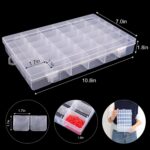 36 Grids Clear Plastic Organizer Box with Dividers Jewellery Storage  Box 1 Pc - Full Detail by Nari Haat, Indian eth...