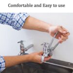 Hand Tool - Water Pump Adjustable Plier Wrench Slip Joint Type, Chrome Plated - Image 3