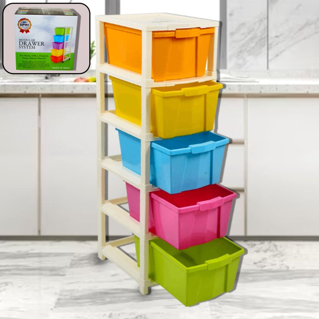 Multipurpose Modular Drawer Organizer Storage Box