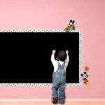 Blackboard Erasable Wall Sticker Chalkboard Sticker Wall Stickers Mural - Full Detail by Nari Haat, Indian ethnic wea...