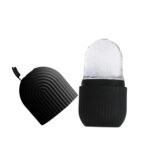 Face Ice Roller Massager for Swelling & Puffiness Reduction (Black) - Back View by Nari Haat, Indian ethnic wear, wom...