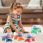 Transparent Musical Mini School Bus Toy for Kids - Closeup Embroidery by Nari Haat, Indian ethnic wear, women clothin...