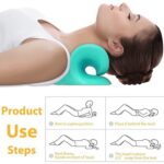 Neck Relaxer Cervical Pillow Neck Shoulder Pain Relief Acupressure Massage - Image 4