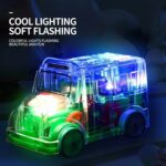 Transparent Musical Mini School Bus Toy for Kids - Neckline Detail by Nari Haat, Indian ethnic wear, women clothing, ...