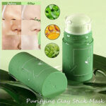 Green Tea Purifying Clay Stick Mask for Acne & Oil Control - Fabric Detail by Nari Haat, Indian ethnic wear, women cl...
