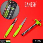 Ganesh 3pc Lighter Cum knife and peeler. - With Dupatta by Nari Haat, Indian ethnic wear, women clothing, designer suit