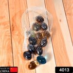 Glass Gem Stone, Flat Round Marbles Pebbles for Vase Fillers, Attractive pebbles for Aquarium Fish Tank. - With Dupat...