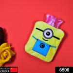 Minions Small Hot Water Bag – Pain Relief for Neck, Shoulder, Hands & Feet (1 Pc) - With Dupatta by Nari Haat, Indi...