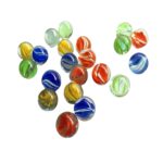 Glass Gem Stone, Flat Round Marbles Pebbles - Image 5