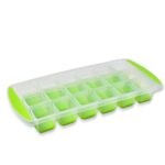 18-Cavity -Up Ice Cube Tray - Flexible Silicone, Easy Release 100% BPA-Free - Closeup Embroidery by Nari Haat, Indian...