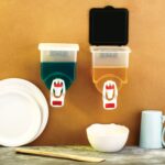 Wall Mounted Oil Dispenser Bottle (1100ml Approx) - Closeup Embroidery by Nari Haat, Indian ethnic wear, women clothi...