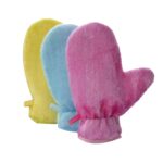 Fiber Reusable Multipurpose Dishwashing Gloves Household Kitchen ( 1 pc ) - Back View by Nari Haat, Indian ethnic wea...