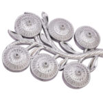 Tree Shape 6 Compartment Mukhwas Dani Serving Tray For Home & Kitchen Use - Sleeve Design by Nari Haat, Indian ethnic...