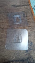 Transparent Adhesive Male Hook Used For Hanging Various Types Of Items (1Pc) - Full Detail by Nari Haat, Indian ethni...