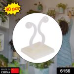 Wall Plant Climbing Clips for Plants and Poultry – 30 Pcs Set - Closeup Embroidery by Nari Haat, Indian ethnic wear...