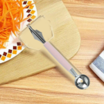 Multifunctional Fruit scooper & peeler  Garnish Kit - Full Detail by Nari Haat, Indian ethnic wear, women clothing, d...