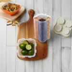 Plastic Lock Food Storage 4 Section Container