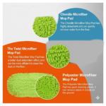 Microfiber Mop with Extendable Handle for Home & Office Cleaning - Image 9