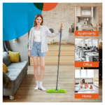 Microfiber Mop with Extendable Handle for Home & Office Cleaning - Image 3