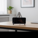 Slim Tablet Mobile Stand Adjustable Foldable Tablet Stand Scaffold (1 Pc) - With Dupatta by Nari Haat, Indian ethnic ...