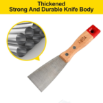 Putty Knife Set with Soft Handle for Drywall & Painting - Front View by Nari Haat, Indian ethnic wear, women clothing...