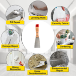 Putty Knife Set with Soft Handle for Drywall & Painting - Back View by Nari Haat, Indian ethnic wear, women clothing,...