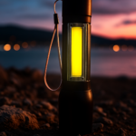 Mini Search Rechargeable LED Long Range Flashlight Emergency Light Torch - Sleeve Design by Nari Haat, Indian ethnic ...