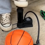 Mini Foot Pump Inflator For  Bike and car - Back View by Nari Haat, Indian ethnic wear, women clothing, designer suit