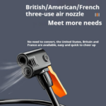 Mini Foot Pump Inflator For  Bike and car - Sleeve Design by Nari Haat, Indian ethnic wear, women clothing, designer ...