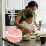 Hot Chapatti Washable Cotton Cloth Casserole Box - Closeup Embroidery by Nari Haat, Indian ethnic wear, women clothin...