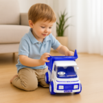 Big Friction Powered Dumper Truck Toy for Kids - Full Detail by Nari Haat, Indian ethnic wear, women clothing, design...