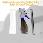 Plastic Easy Glass Cleaner 3 in 1 Spray Type Cleaning Brush, Pack of 1 - With Dupatta by Nari Haat, Indian ethnic wea...