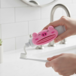 Animal Design Toothpaste Squeezer for Easy Dispensing - Fabric Detail by Nari Haat, Indian ethnic wear, women clothin...