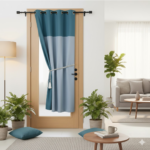 Solid 1 Piece Door Curtain Mix Size(1kg) - Full Detail by Nari Haat, Indian ethnic wear, women clothing, designer suit