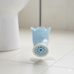 Toilet Plastic Brush with Holder Stand Western and Indian Toilet Bathroom Cleaning - Full Detail by Nari Haat, Indian...