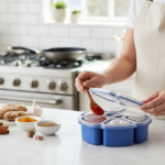 Versatile Kitchen Masala Box with Unique Design - Back View by Nari Haat, Indian ethnic wear, women clothing, designe...