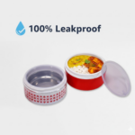 2 Layer Insulated Lunch Box Tiffin - Full Detail by Nari Haat, Indian ethnic wear, women clothing, designer suit