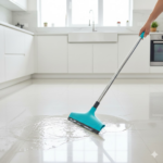 Telescopic Home / Bathroom Wiper 12 Inch (30 cm), Plastic Floor Wiper - Full Detail by Nari Haat, Indian ethnic wear,...